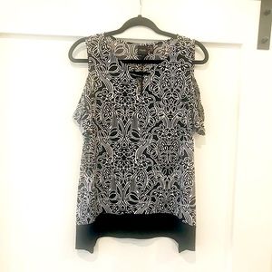 Rafaella Cold Shoulder Blouse